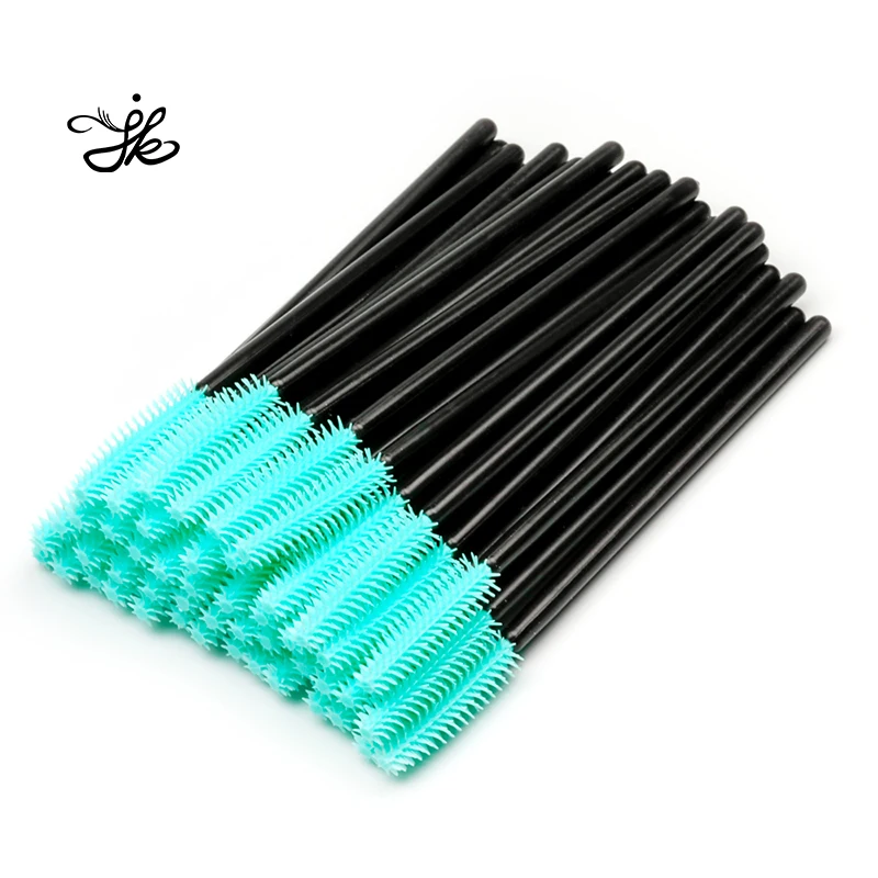 

Purple Makeup OEM Eyelash Extension Mascara Wands Lash Tools Spoolies Silicone Brush, 21 types