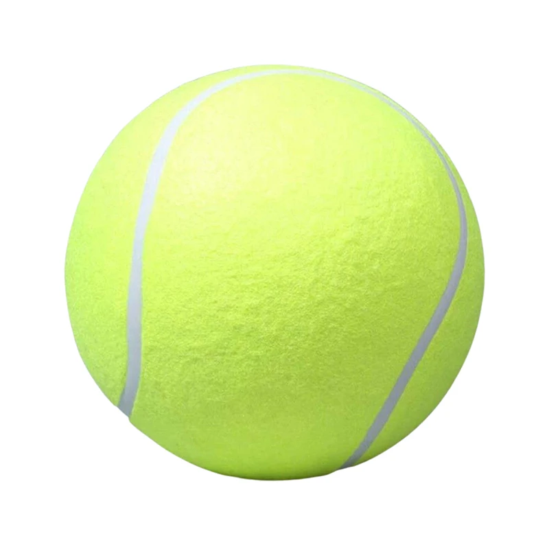 

Hot selling  giant rubber inflatable dog chew toy giant pet tennis ball, Green