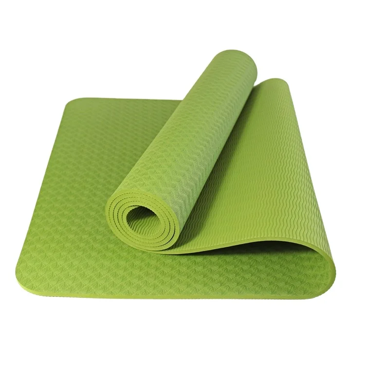 

Custom laser engrave tpe 4mm eco friendly yoga mat