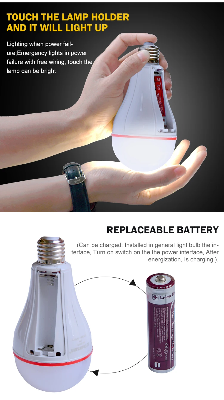 800lm Smd5730 Outdoor/indoor Smart E27 Camping Light Electric 5w Led Bulb Buy Smd5730 Led Bulb