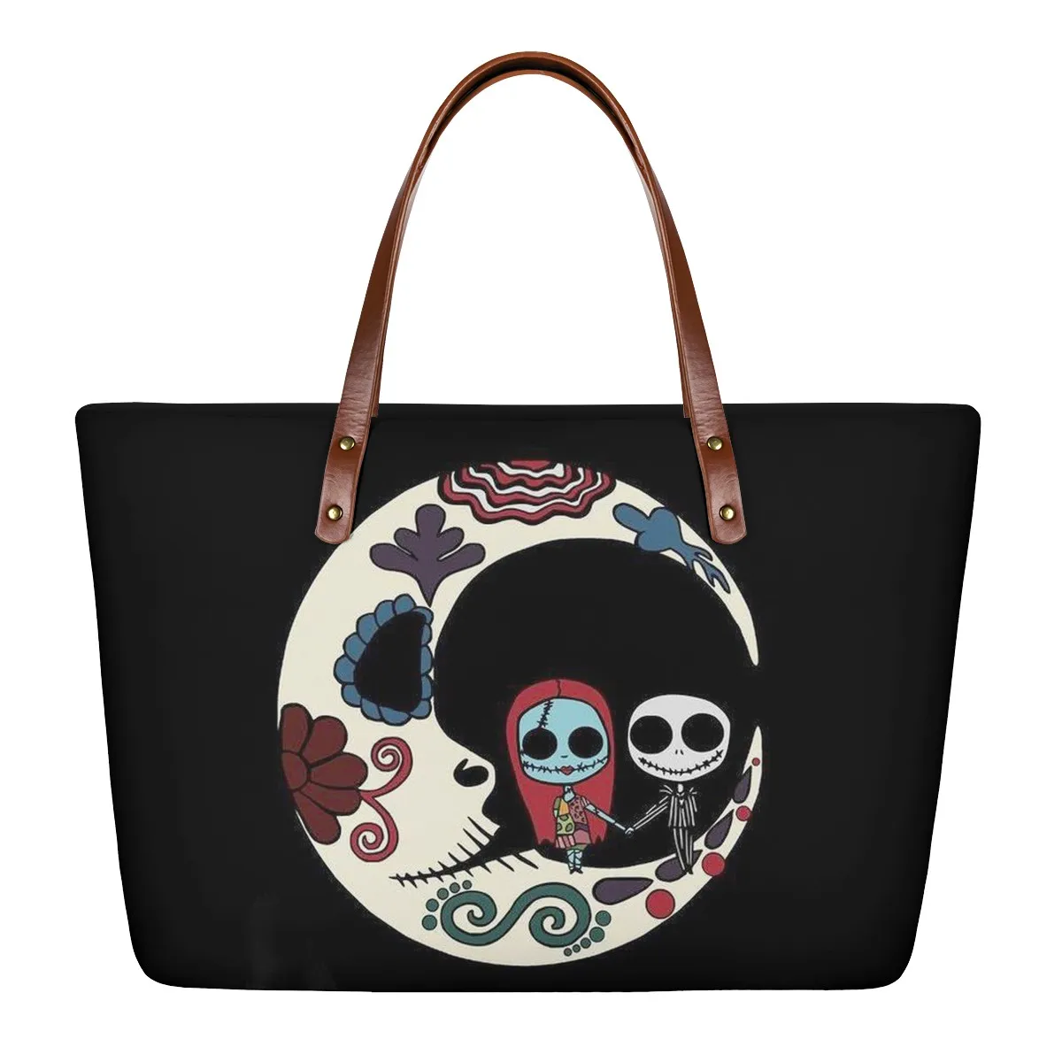 

Factory customized luxury ladies handbags for moon lovers, suitable for storing cosmetics and small order cash card holders, Print picture