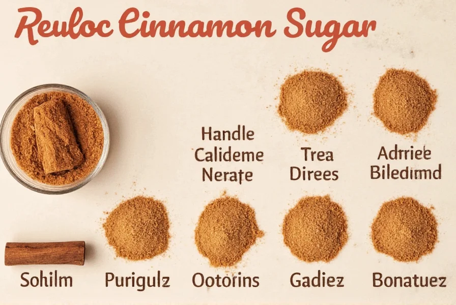 Various cinnamon sugar applications on toast, churros, and baked goods