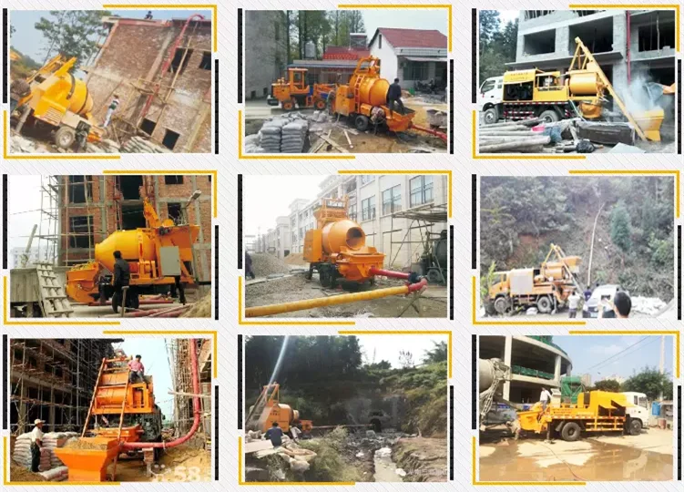 Small Electric Portable Mobile Concrete Pump