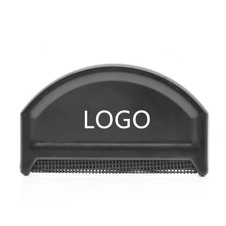 

Custom Logo Black Color Mini Lint Removers Cleaning Tool Portable Plastic Sweater Cashmere Comb Wool Comb
