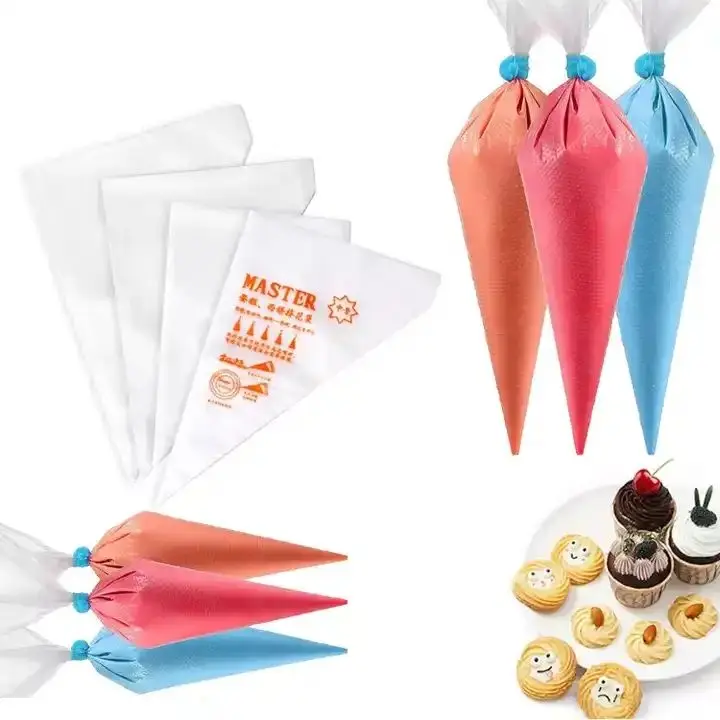 

Bakest Cheap 100pcs/bag Wholesale Food Grade Cake Decorating Tools PO Piping Bag For Cake Cream Decorating Baking Supplies
