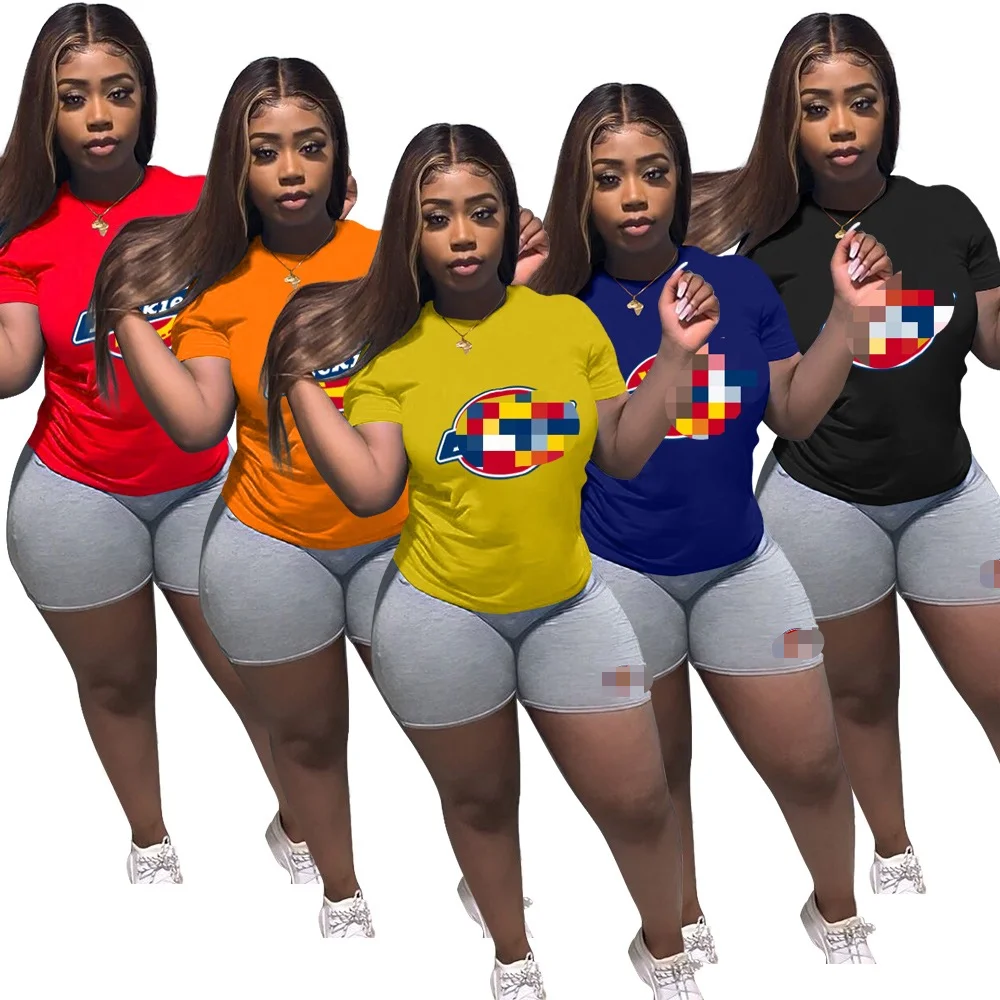 

YM198 Faddish brand logo printing cute stretchy outfit dickie 2 piece set