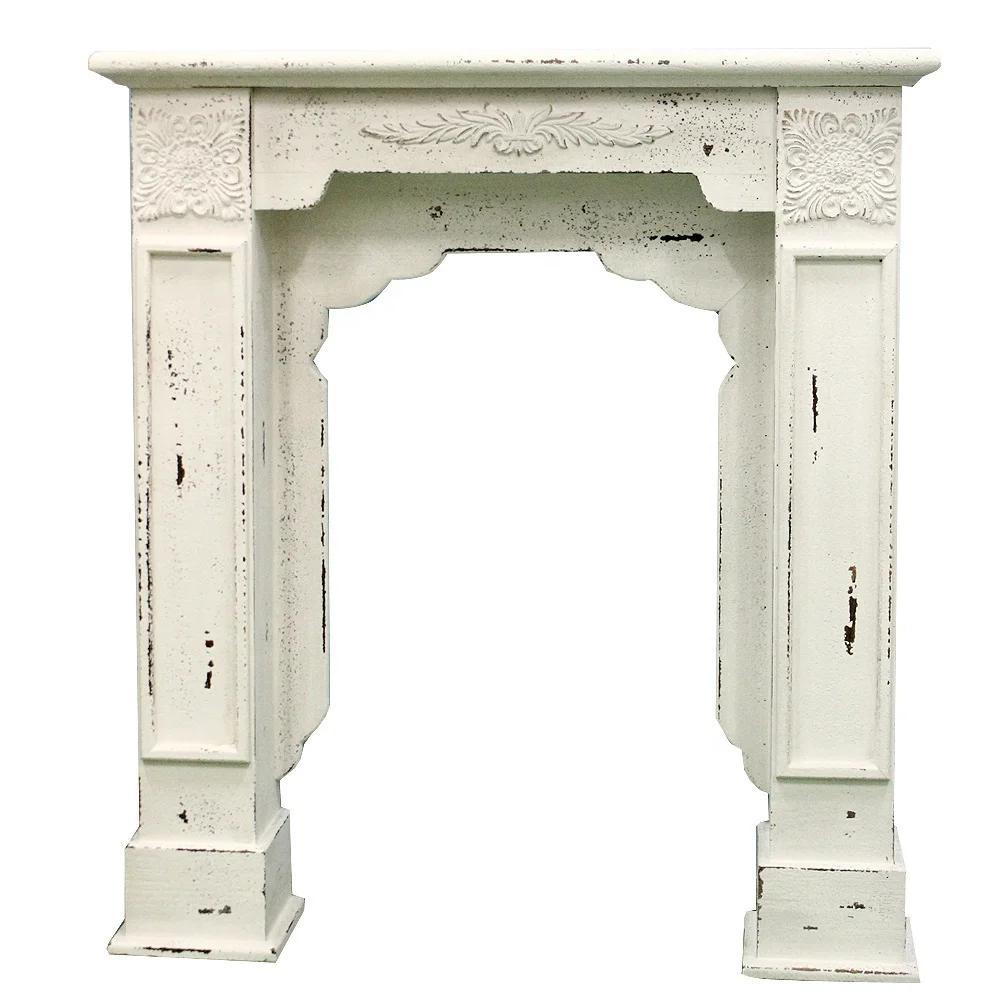 Shabby Chic Antique Vintage Decorative Wood Small Mini Fireplace Indoor Freestanding View Small Fireplace Luckywind Product Details From Luckywind Handicrafts Company Ltd On Alibaba Com