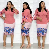 

Hot Sale Fashion Dresses Turkey Women Office Plus Size Dresses