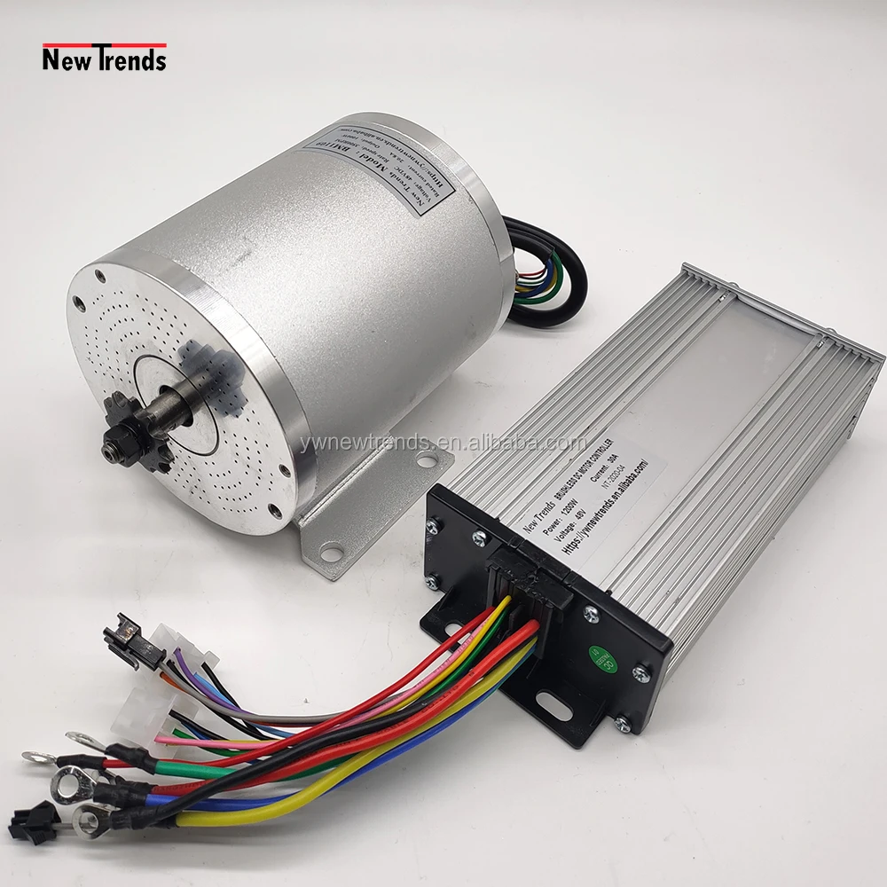 

1200W 48V High Speed Electric Bicycle /Scooter/mini Car/Pedicab/Tricycle Brushless DC Motor and Controller Conversion Kit