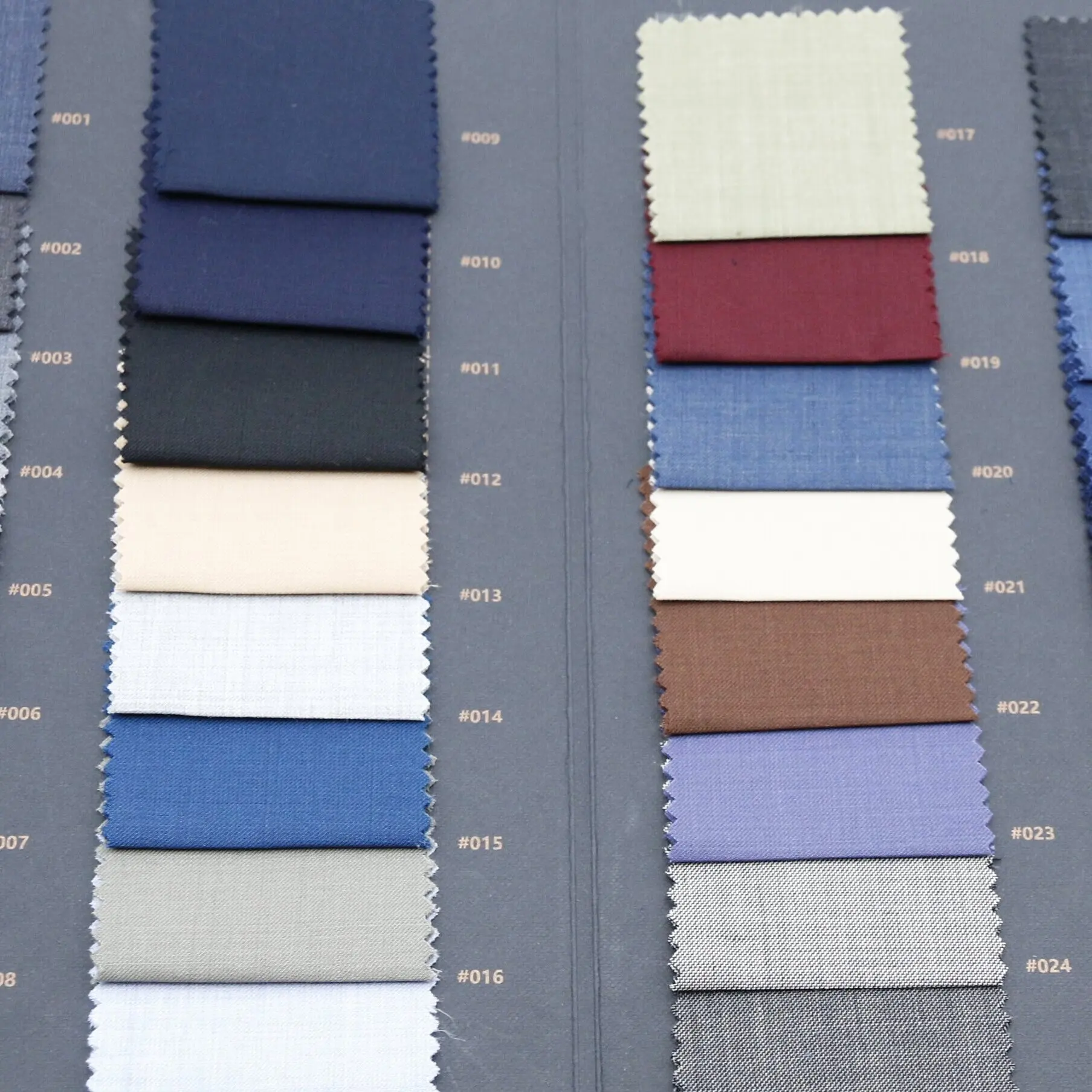 Super Fine Classic Italian Suit Fabric 30W 70P Blends Worsted Merino Wool Suiting Fabric for Men's Suit TWILL
