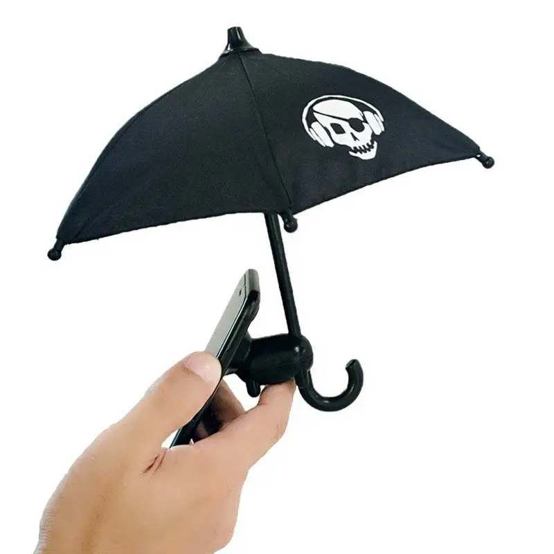 

Universal Mini Umbrella Stand Suction Cup Cell Phone Stands Outdoor Cover Sun Shield Mount Phone Holder