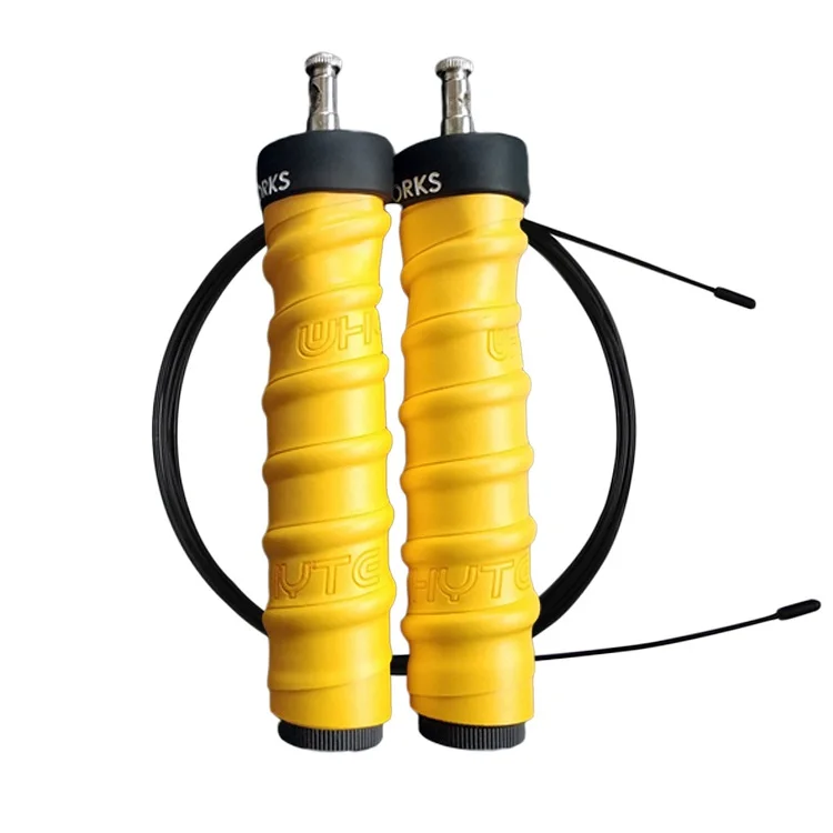

Wellshow Sport High Speed Jumping Rope Weighted Cardio Jump Skipping Rope Cable Fitness Training, Many color can be choose