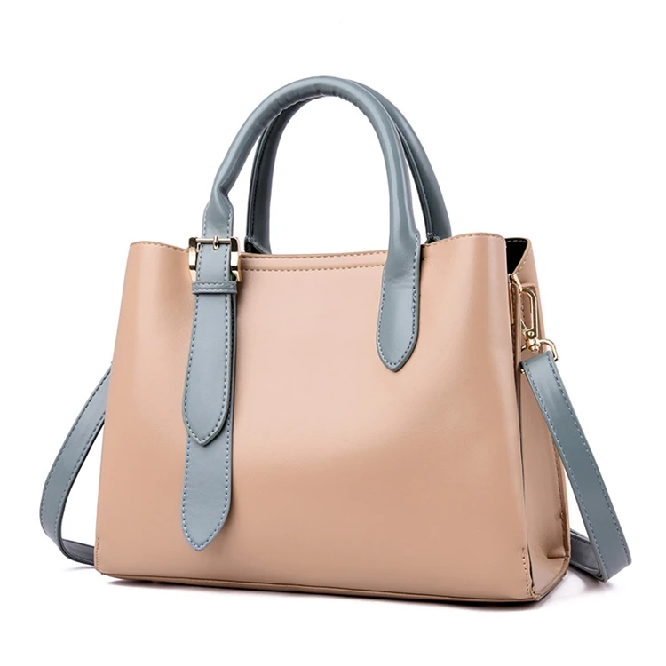 

Wholesale guangzhou new fashion PU Leather ladies tote shoulder purse bag handbags women handbags