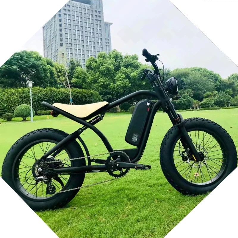 

Hot Sale Electric City E Bike Fat Tire Bike Bicycle For Sale 48V13Ah 20*4" Tire, Customizable