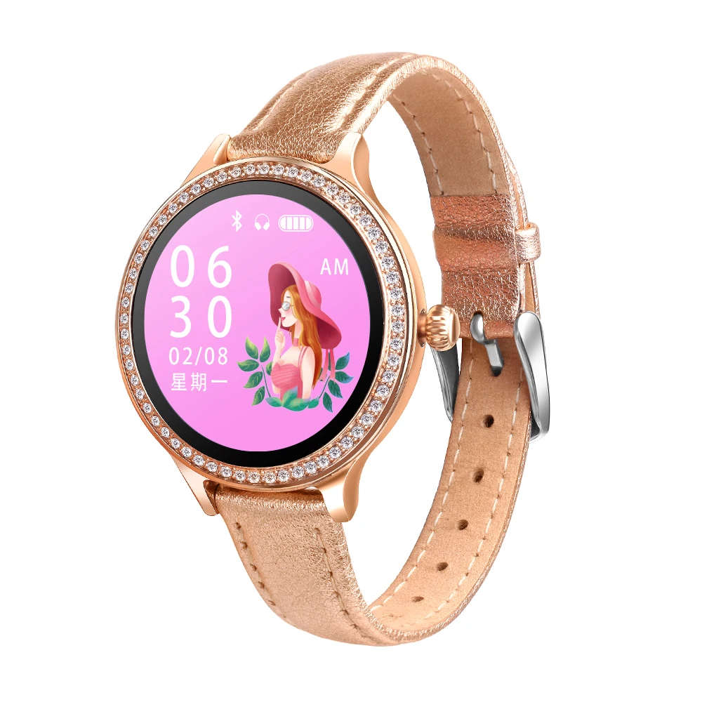 

2021 NEW M8 Smart Watch 1.04inch 240*198 HD touch screen Women Physiological Reminder Smart watch For Women Girl