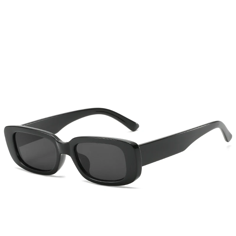 

hot sale vintage small rectangle sunglasses women men unisex small size framed sun glasses INS Fashion 2020 Retro 90s