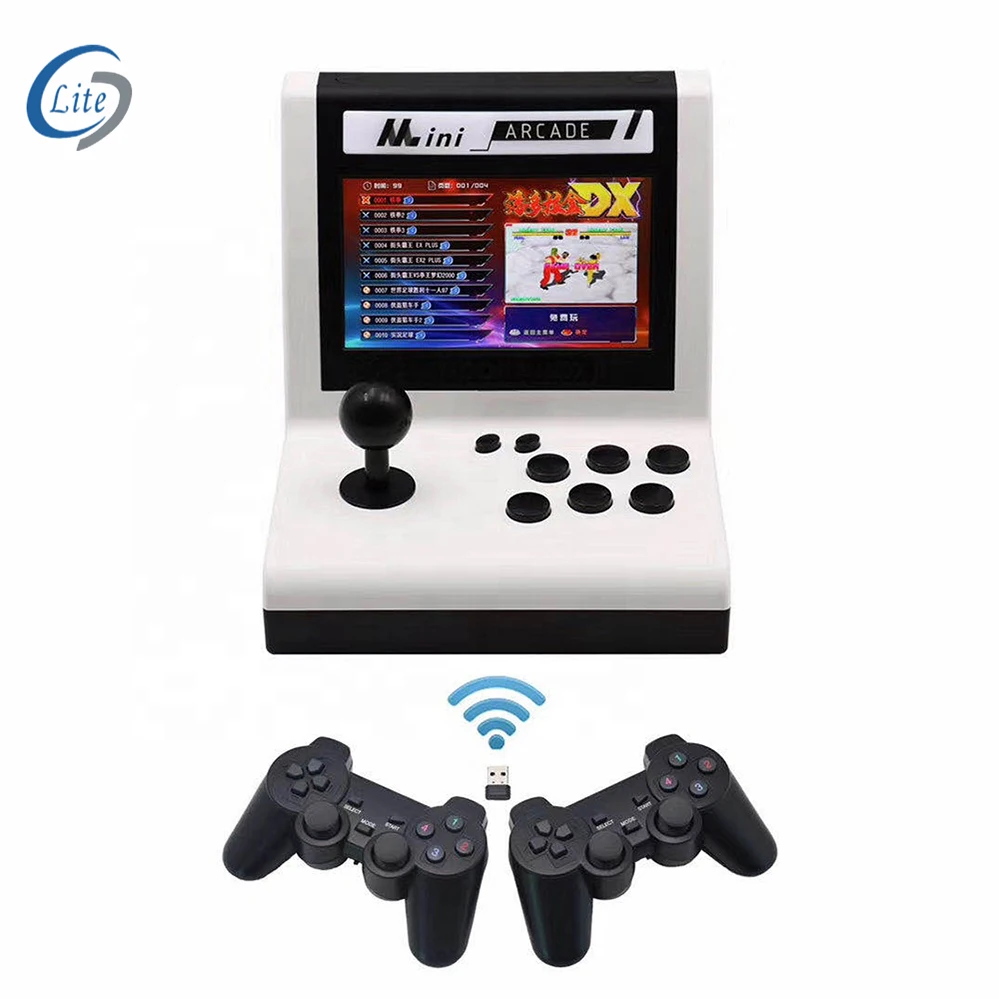 

10-inch Screen Double Console Game Machine Joystick Gaming Treasure Box 9 3000 in 1 Retro Game Arcade, Picture