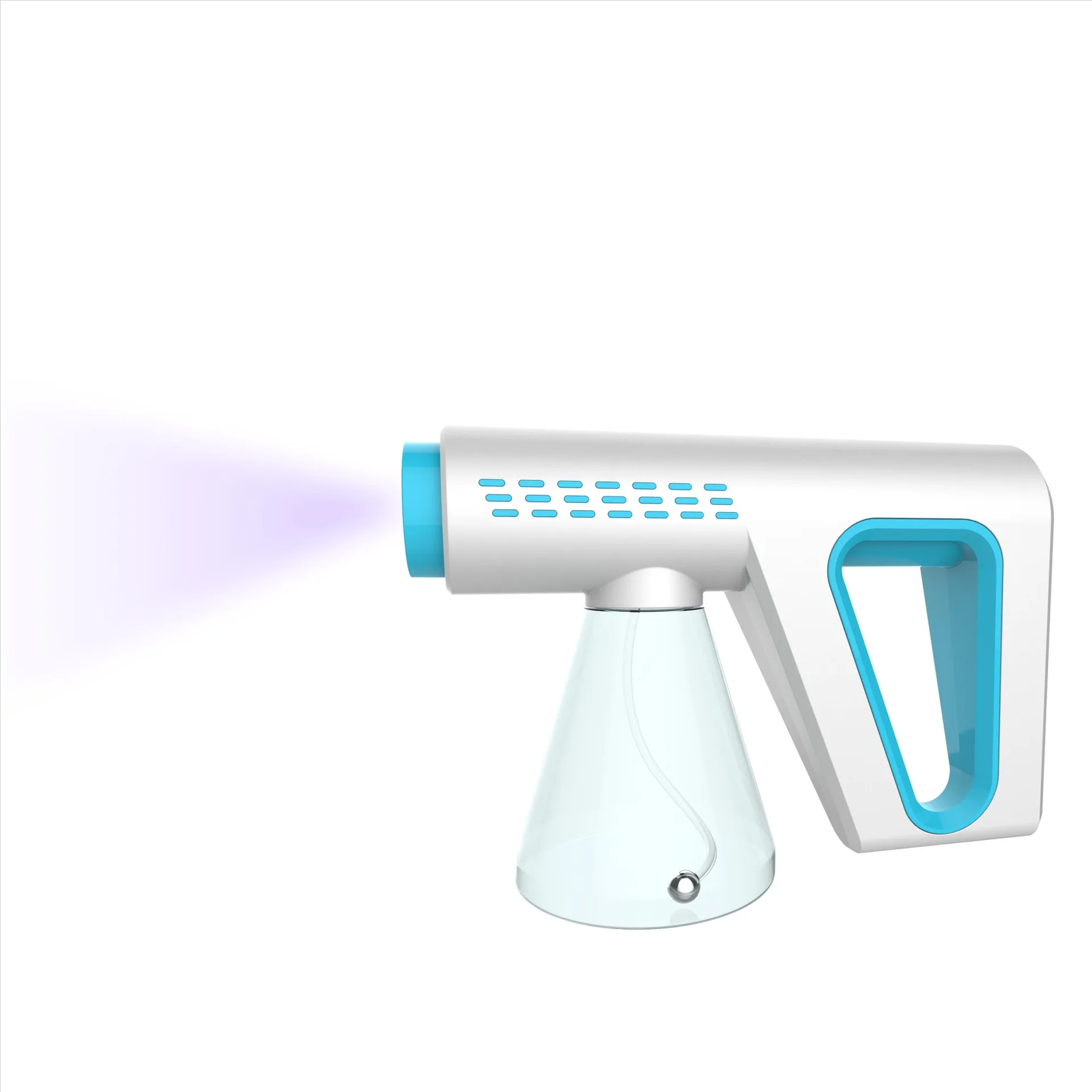 

Cordless Hair Nanos Steam Spray Guns Household Sprayer Nano Atomization Fogger Machine Blue Light Nano Battery Disinfection Gun