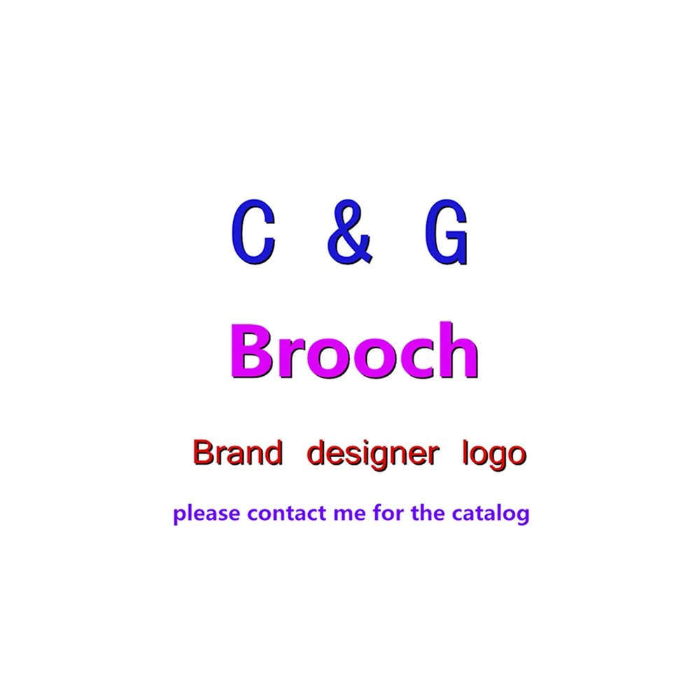 

Fashion Bling Rhinestone Cc Brooch For Ladies Women, Red, crystal, rose gold, blue, green, silver