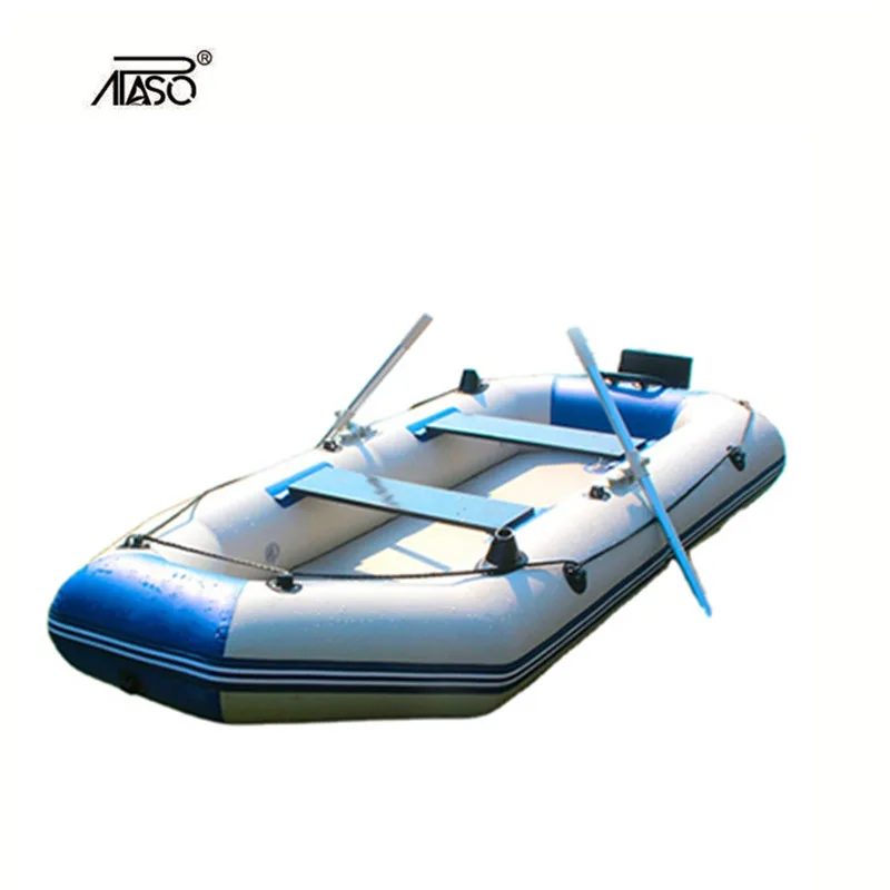 

APASO CE inflatable water play equipment fishing pvc rowing boats kayaks B230 for 3 person