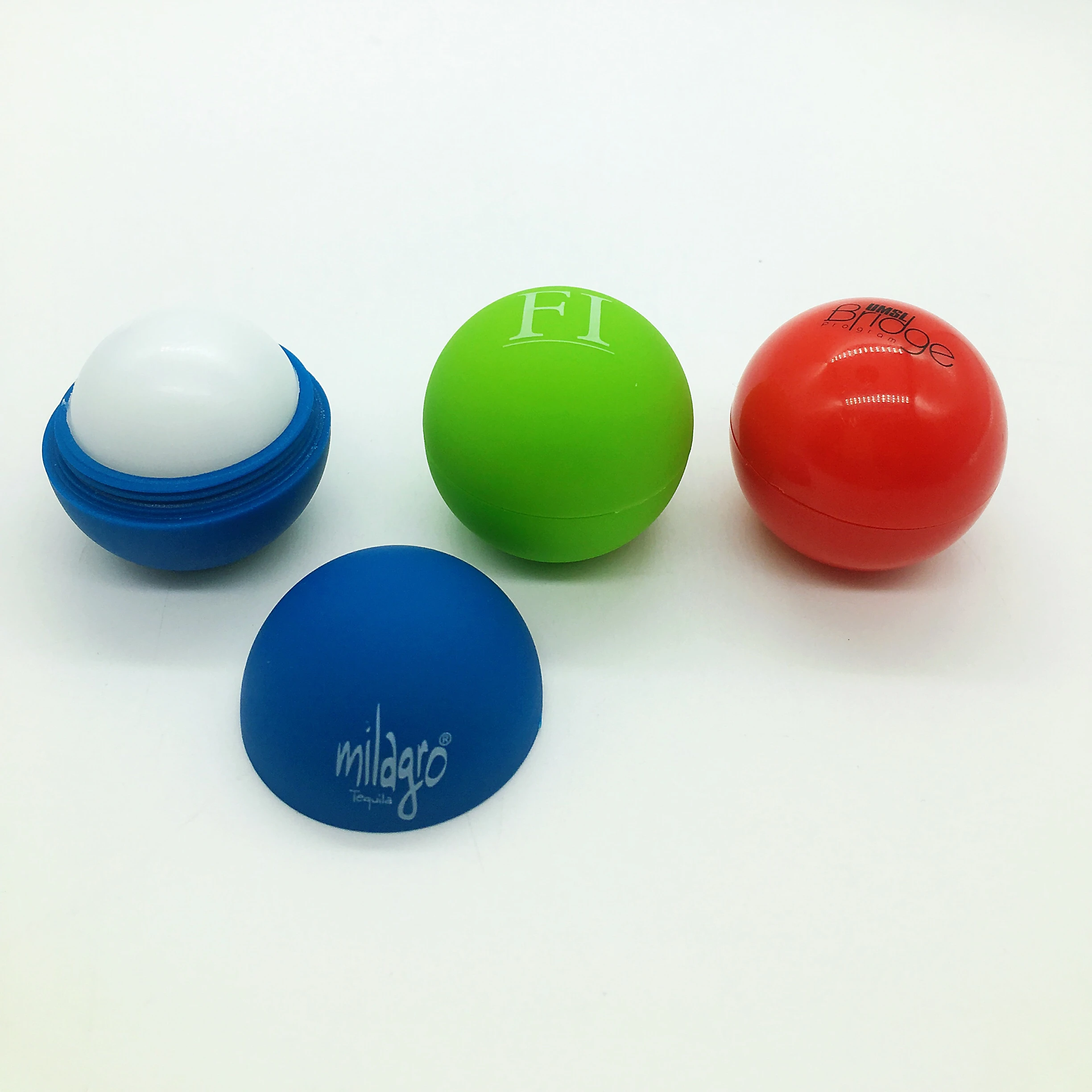 

Private label Organic Natural Round Ball Lip Balm