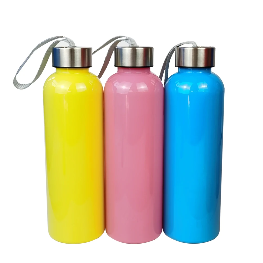 

Promotional 500ml bpa free drinking bottled wholesale cheap reusable sport plastic water bottle with handle