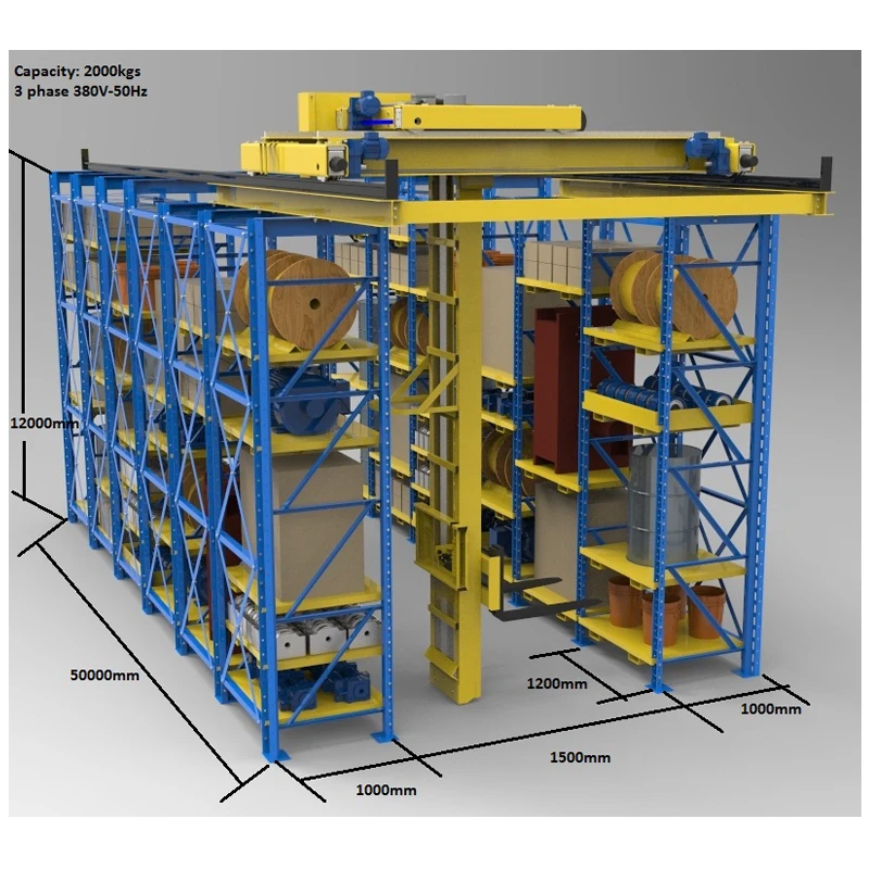 
5 ton Smart intelligent stacker overhead crane for automatic steel coil line price for sale 