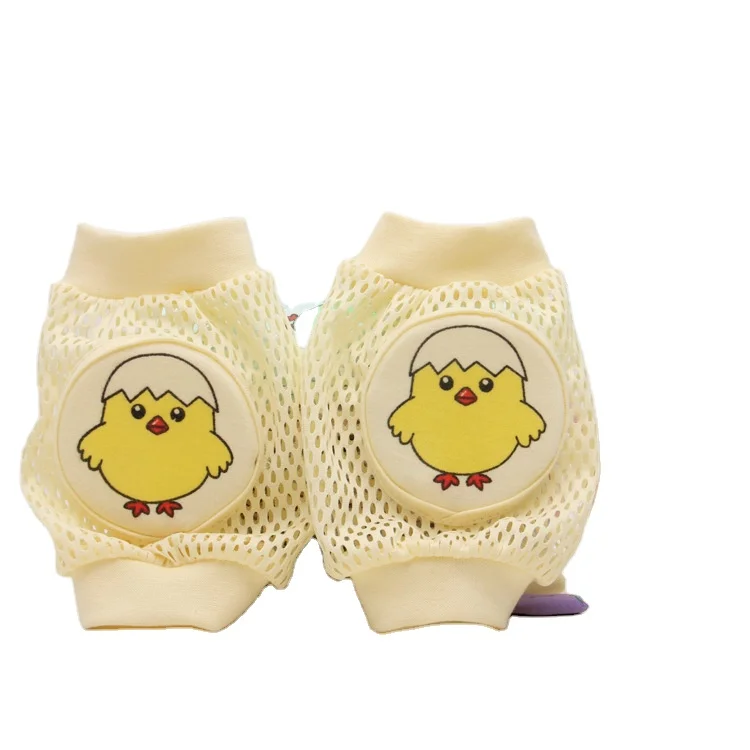 

Children's breathable mesh knee pads Baby crawling toddler anti-fall and anti-knocking elbow pads