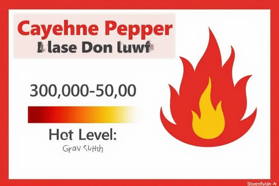 how hot is cayenne pepper