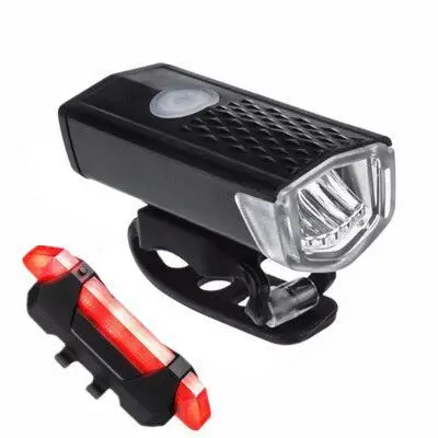 

Jetshark bicycle accessories 360 degree rotate usb rechargeable electric led bicycle headlight bicycle lights front and back