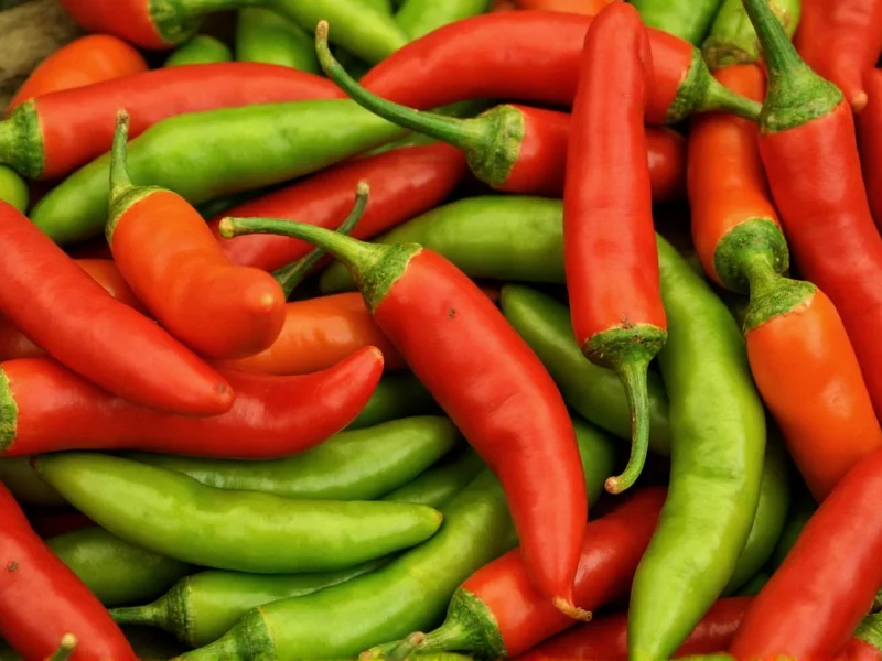 Serrano Pepper Pictures: Visual Identification Guide