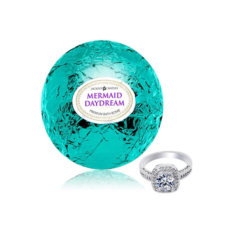 

High Quality Bath Bomb Ring Luxury Beautiful Gift for Love, Colorful