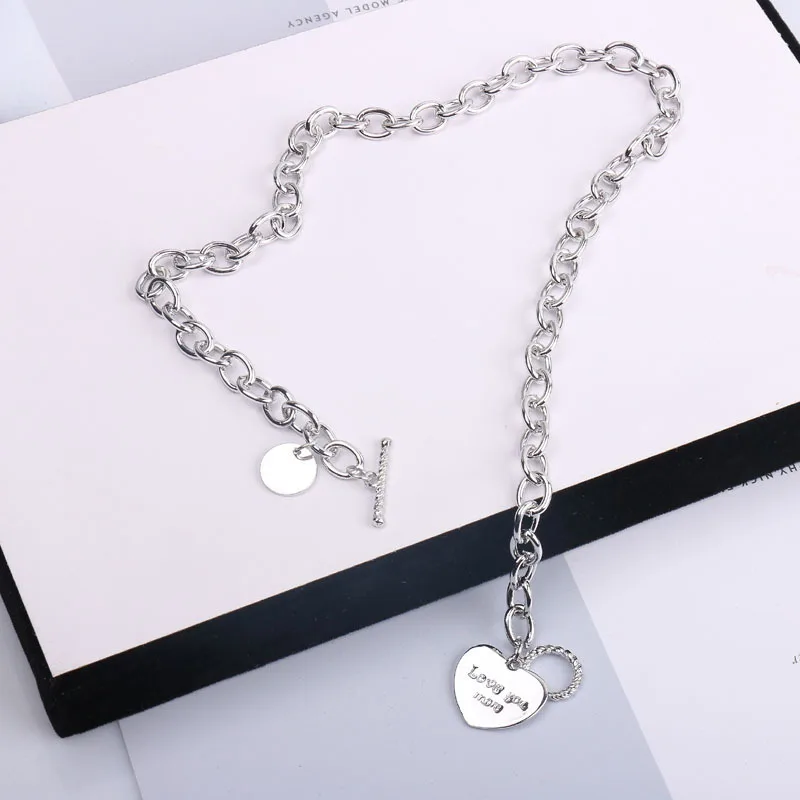 

fashion chain heart shape necklace women