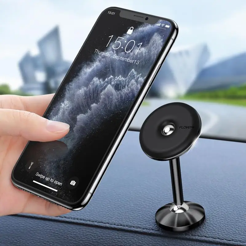 

Free Shipping 1 Sample OK Newest Design Products Floveme Universal Magnetic Car Dashboard Mobile Phone Holder