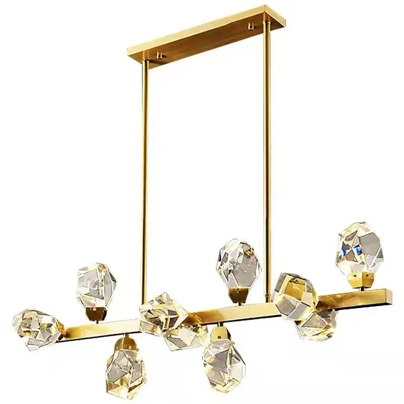 Wholesale Price Dimmable Flush Mounted Crystal Chandelier