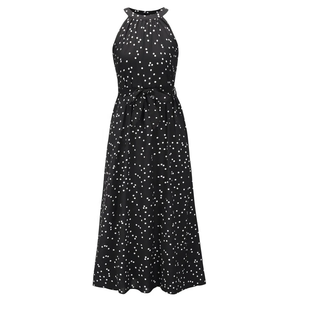 

Wholesale Free Shipping Hot Selling Polka Dots Cotton Dress, Shown