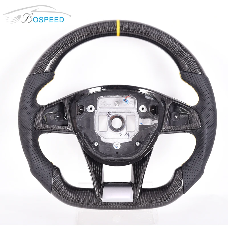 

Carbon fiber steering wheel for Benz AMG CLA W205 CLA220 E213 GLC43