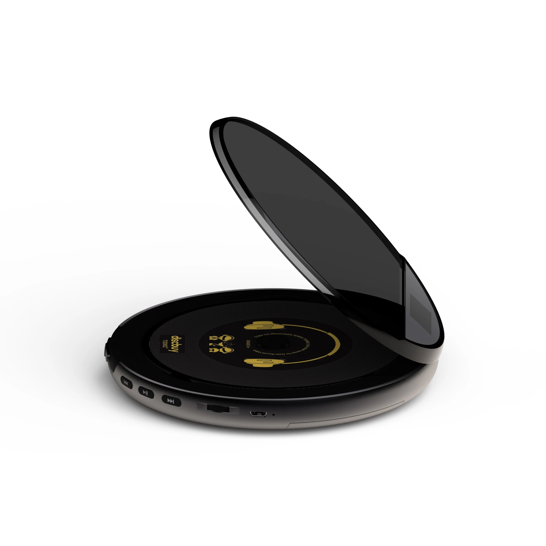 

Portable Personal CD Player CD MP3 Music Audio Player with Earphone Speaker CD Play for Home Outdoor