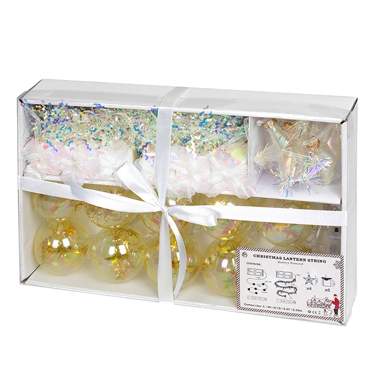 Gift And Mixed Set Party Gift Battery Powered Star Ball Led String Lights