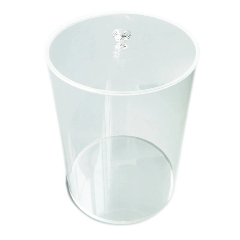 Custom Made 300mm Large Diameter Clear Acrylic Tube With Cap Buy