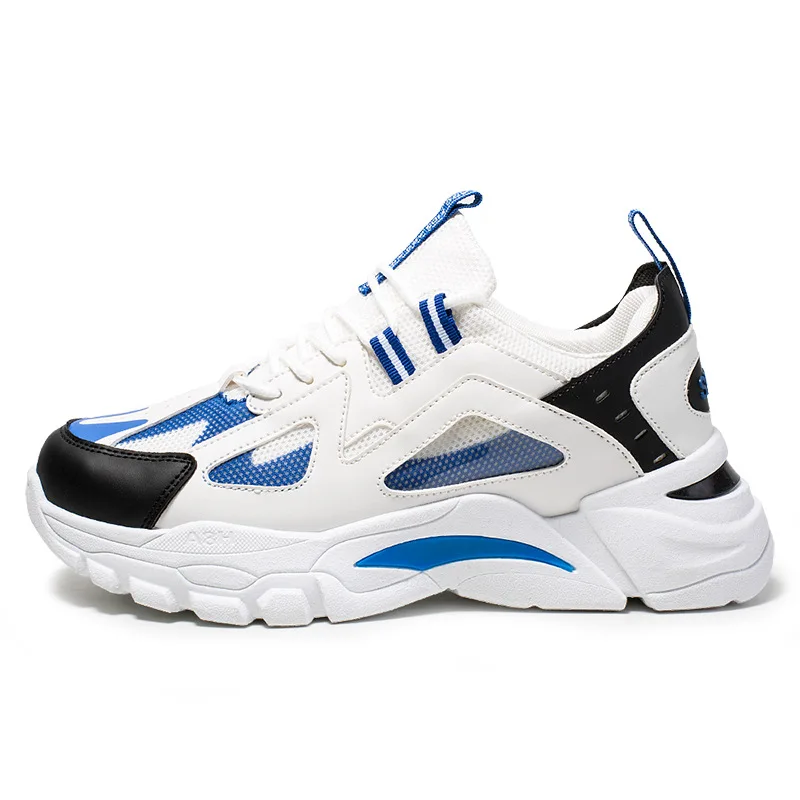 

2022 autumn new Korean breathable casual shoes comfortable running men's sports shoes, Black