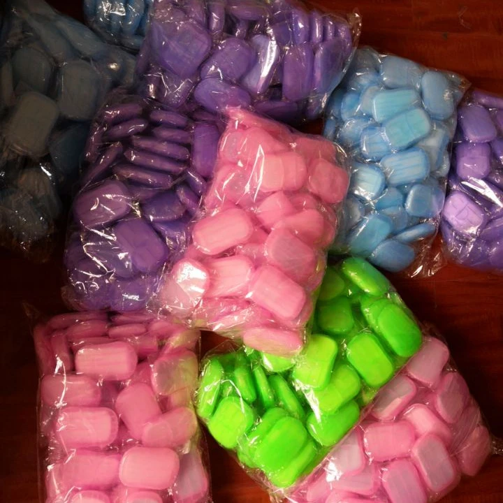 

Travel supplies portable disposable soap paper paper thin soap