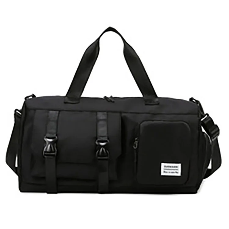 High-Capacity Waterproof Gym Bag Dry Wet Separation Customized Nylon Bag for Men Women Zipper Shoe Compartment for Travel