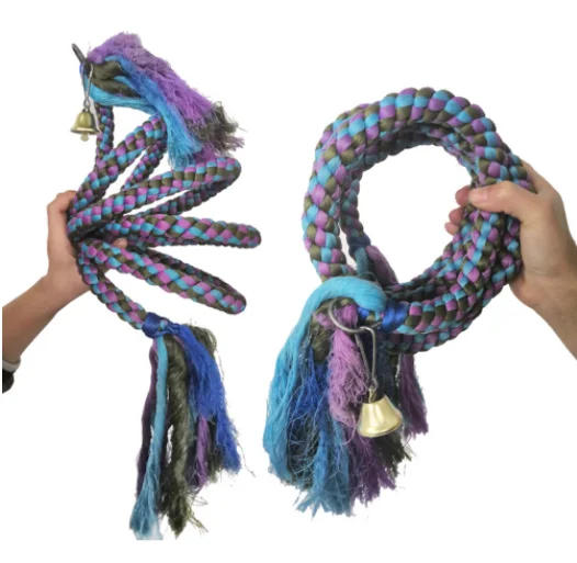 

C&C Birds Climbing Toys Parrot Cotton Rope Chew Toys Bird Chew Toys Muti color, Colorful