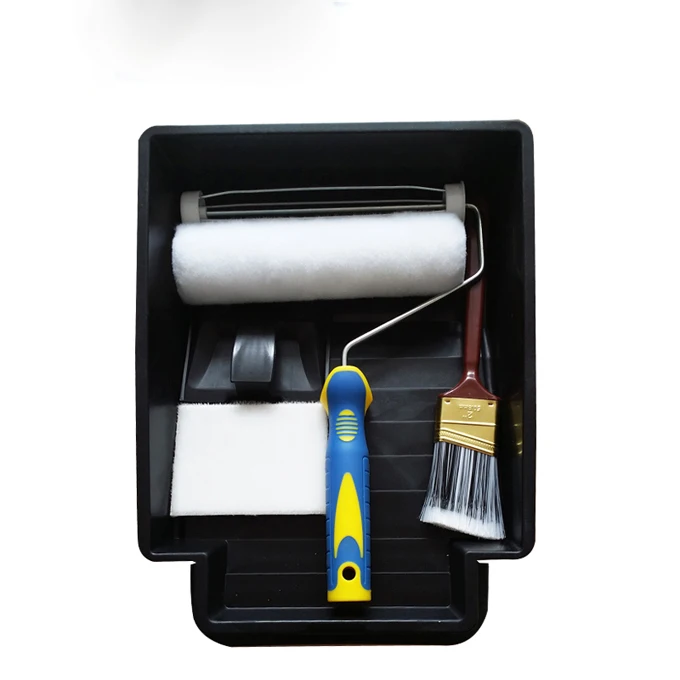 paint brush paint roller set Quality Paint Roller Tray For Painting Brush Roller