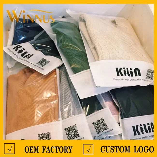 
custom logo print yoga clothing swimwear black white clear plastic ziplock packing bag handle non woven bag with zipper 