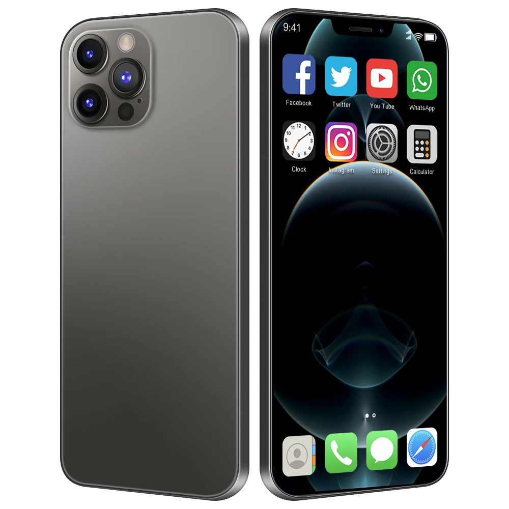 

12 Mobil Hot Products I12 Pro Max Smart Phone With Factory Direct Sale Price