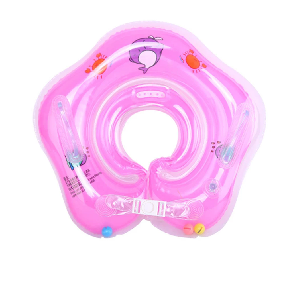 

Newbility Wholesale newborn inflatable neck ring baby children swimming ring, 4colours