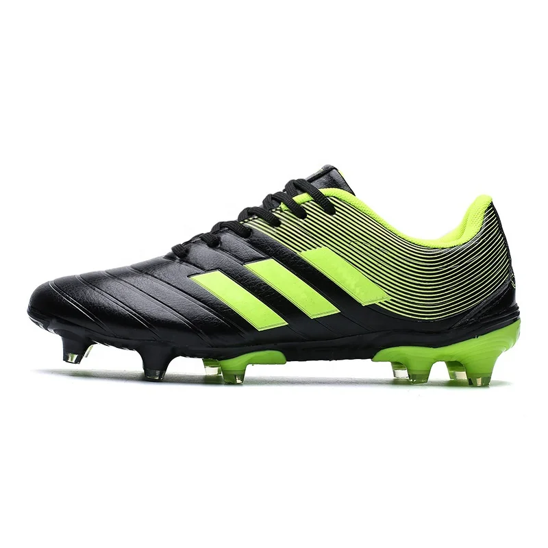 

Stylish Outdoor Lacquer Rubber Skid Spikes Lawn Low Top Training Women Soccer Boots Football Shoes For Men Fussballschuhe, 6colors