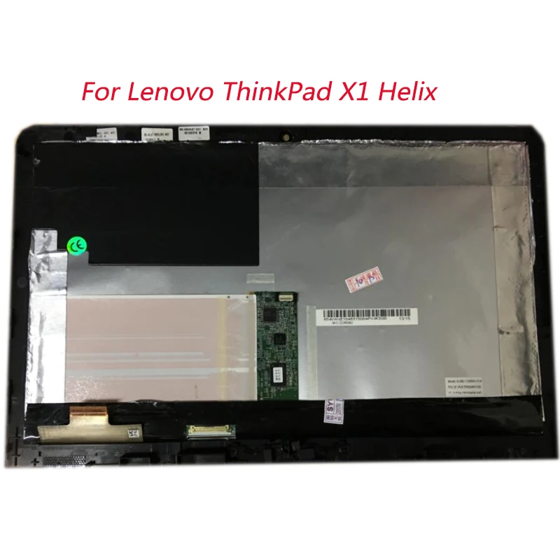 

11.6 inch lcd touch screen assembly for Lenovo Thinkpad X1 Helix LCD Screen Panel with Touch Screen B116HAT03.2 FRU:04X0374